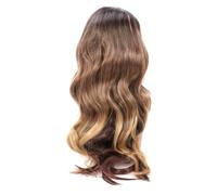 ERINGOGO Long Curly Synthetic Wig Includes Hair Net for Women with High Temperature Fiber Material, Comfortable and Ventilative Design, Suitable for Celebrity and Fancy Dress Use