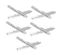 ERINGOGO Lyre Harp Accessories 10pcs Metal Replacement Tuning Pegs with Fine Workmanship for Long-term Use in Lyre Harp Instrument Maintenance