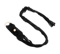 ERINGOGO Macrame Ukulele Hanger Wall Mount Made of Cotton Linen with Beige Colour, Elegant and Simple Design for Music Instrument Storage and Wall Decoration