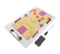 ERINGOGO Magnetic Basketball Coaching Board Dry Erase Clipboard for Boys Basketball Accessories Professional Strategy Organizer with High Grade PVC Surface for Sports Training Random Color