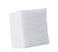 ERINGOGO Makeup Cotton Pads 150 Pieces Three-layers Non-woven Double-side Cotton Facial Puff for Makeup Removal and Nail Polish Remover Suitable for Skin Types Random Color