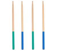 ERINGOGO Maple Drumsticks Relieve Hand Fatigue with Anti-slip Handle 2 Pairs for Beginners and Children for Cafe Performances and Daily Practice
