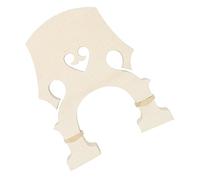 ERINGOGO Maple Wood Violin Bridge Adjustable Low Pitched Bass Violin Accessory Lightweight Instrument Part