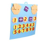 ERINGOGO Math Finger Toys for Boys and Girls Number Cognitive Toy Preschool Supplies Addition Subtraction Board Boy Girl Educational Learning at Home