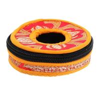 ERINGOGO Meditation Bell Storage Case Handmade Tibetan Bell Bag for Secure Protection Nepal Design for Meditation and Temple Use