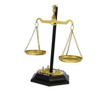 ERINGOGO Metal Balance Scale Decor Vintage Design for Home and Office Desktop Decoration and Table Centerpiece Metal Ornament for Living Spaces Practical Storage Tool for Items