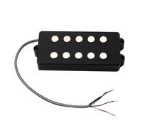 ERINGOGO Metal Bass Pickup for Bass Guitar Replacement Open Style Design and Rich Harmonics in Black Colour Suitable Accessories