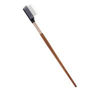 ERINGOGO Metal Eyelash Comb with Natural Wooden Handle High Precision Steel Needle Lash Separator and Eyebrow Brush Comb for Professional Eye Makeup Grooming and False Lash Styling Tool for
