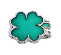 ERINGOGO Metal Shamrock Golf Ball Marker with Hat Clip Embossed Four Leaf Clover Design Versatile Golf Accessories for Men and Women for Travel and Putting Green Use