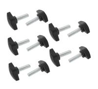 ERINGOGO Mic Clamp Screws for Microphone Stand 10Pcs Sturdy Material Universal Support Clamp Plate Quick Setup and Take Down