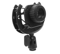 ERINGOGO Mic Lightweight Design Sleek Plastic and Simple Material Portable Black Anti-vibration Rack with Reducing Unwanted Vibrations and Noise for Live Sound and Studio Use