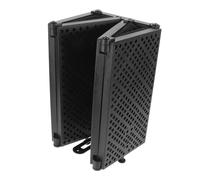 ERINGOGO Mic Sound Absorbing Cover Five-door Isolation Shield Noise Reduction and Anti-spray Portable Acoustic Soundproof Pad for Professional Microphone Recording and Voiceover Studio Use