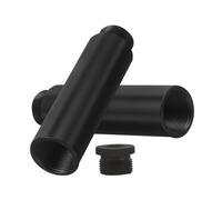 ERINGOGO Mic Stand Extension Kit Metal Microphone Boom Arm Adapter Tubes for Live Streaming Recording Compatible with Mic Stands and Boom Arms Easy Installation Durable