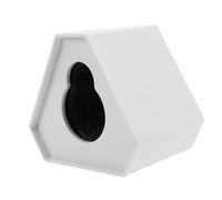 ERINGOGO Microphone Flag Station Stylish Design for Interviews and News Reporting Multi-functional Mic Logo Flag Accessory for Hosts and Reporters Durable and Reliablediamond Shape