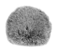 ERINGOGO Microphone for Protection against Sneezing and Saliva Windscreen Furry Cover with Artificial Fur and Audio Recordings, for Outdoor Use and Recording Sessions