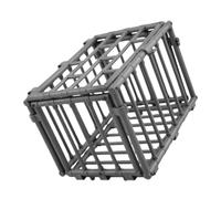 ERINGOGO Mini Cage Model Farm Fence Decorative Birdcage for Small Animals for Pretend Play Miniature Scenes Safe Construction for Creative Storytelling and Educational