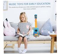 ERINGOGO Mini Cartoon Guitar Unicorn Design Early Education Musical Instrument for Ukulele for Creative Play and Stage Performance