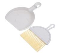 ERINGOGO Mini Dustpan and Brush Set Small Brush Pan Compact Design Easy to Carry Plastic for Closets and Home Cleaning