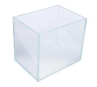 ERINGOGO Mini Glass Betta Fish Tank Clear Aquarium Desktop Space Saving Design Easy to Clean for Home Office Fish Bowl Transparent Glass Bowl