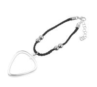 ERINGOGO Mini Heart Shape Guitar Pick Holder Case Portable Storage Pendant and Bracelet for Travel Musicians Compact Plectrum Display Box Compatible with Various Pick