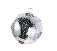 ERINGOGO Mini Mirror Disco Ball Reflective Hanging Ornament for Disco Party Decorations for Music Festivals and Themed Dance Stage Events