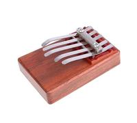 ERINGOGO Mini Note Thumb Piano Portable Finger Kalimba Musical Instrument for Ergonomic Smooth Keys Accurate Tone Reddish Brown Wood Easy to Carry and Play Melodious Music