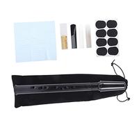 ERINGOGO Mini Saxophone Kit Portable c Key Pocket Sax 3 Color Resin Reeds Cloth and Mouthpiece Cushion Easy to Carry Woodwind Instrument for Beginners and Professionals