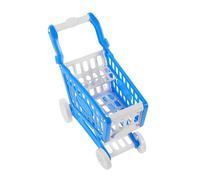 ERINGOGO Mini Shopping Cart for Lightweight Supermarket Trolley with Functional Wheels for Fruit Vegetable Play Enhances Dexterity Logical Thinking