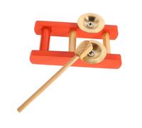 ERINGOGO Mini Small Hand Cymbals with Stable Stand Sound Percussion Musical Instrument for Band Opera and Drum Performances Bells for Early Education and Events