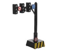 ERINGOGO Mini Traffic Lamp Model for Sturdy Plastic Traffic Light Decor for DIY Play Enhances Imagination and Cognitive Skills for Creative Scenes and Photo Props