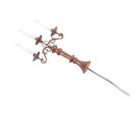 ERINGOGO Miniature Candlestick Lamp Metal Abs Decorative Mini Lamp for Micro Landscape DIY Cozy Candle Light Model for Mini Houses Centerpieces Birthday and Festival Decor