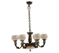 ERINGOGO Miniature Ceiling Lamp Scale Retro Chandelier Prop for Dollhouse Decoration Tiny Ceiling Light for Realistic Detail and Charming Aesthetic Mini Homes