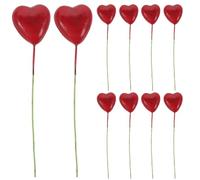 ERINGOGO Miniature Doll House Balloon Decor Heart Shape 1 Bag Multi-Purpose Photo Props for Mini House Adornment Not Easy to Deform Simple and Realistic Design