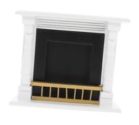 ERINGOGO Miniature Doll House Fireplace Model Decorative Furniture Accessory for Enhanced Atmosphere Realistic Detail for Dollhouse Decoration