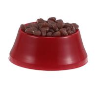 ERINGOGO Miniature Dollhouse Dog Cat Food Dish Scale Realistic Pet Food Bowl for Dollhouse Accessories and Diy Craft Projects for Miniature Scenes