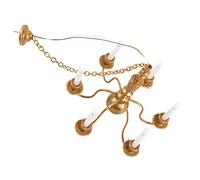 ERINGOGO Miniature Hanging Lamp Model Realistic Tiny Ceiling Light for Dollhouse Decoration Portable and Compact Simulation Pendant Lamp Stylish Mini House Ornament Easy to Install