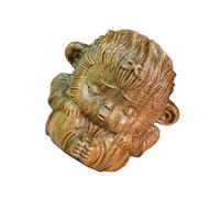 ERINGOGO Monkey Statue Incense Holder Tabletop Fireproof Incense Burner for Living Home Decoration Aromatherapy and Stress Relief Ornament