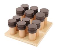 ERINGOGO Montessori Sensory for Wooden Smell Recognition Educational Developmental Preschool Learning Aid and Safe for Boys