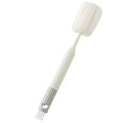 ERINGOGO Multi Function Bottle Cleaning Brush with Wear Resistant Sponge Head for Milk Bottles Water Cups Lightweight Durable Cleaner for Daily Household Use