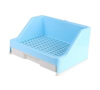 ERINGOGO Multi-purpose Pet Rabbit Drawer Toilet with Anti-spray Urine Design Fixed Lock and Non-slip Bottom Net Practical Bed Pan for Easy Cleaning and Secure Use