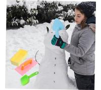ERINGOGO Multi Purpose Snow Play Tools Lightweight Snowhouse and Castle Molds Safe Eco Friendly Outdoor for Beaches Parks and Backyards Includes Soft Random Colors Random Color