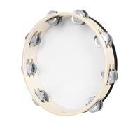 ERINGOGO Music Instrument Hand Drum 10 Inch Double-layer Tambourine Drum with Peace Dove Pattern, Wooden and Pet Materials, Lightweight Percussion Musical Instrument for Children and Dance