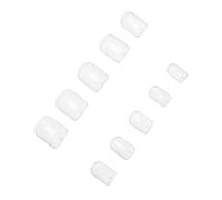 ERINGOGO Nail Tips 600pcs Short Square False Nails Full Cover Manicure Stickers for Female Friends Party Diy