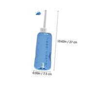 ERINGOGO Nasal Irrigator Bottle with One Button Control for Adult and Leak Sinus Rinse Cleaner for Daily Nasal Care Removes Mucus Dust and Pollutants Safely