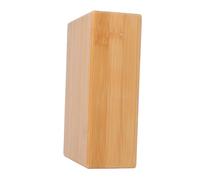 ERINGOGO Natural Bamboo Yoga Brick for Training Practice Wooden Yoga Auxiliary Block with Smooth Surface Portable Home Fitness Tool and Exercise