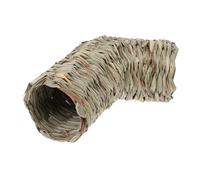 ERINGOGO Natural Woven Hamster Nest Tunnel Small Pet Hideaway for Exercise and Play Comfortable Grass House for Hamsters Guinea Pigs Rabbits and Small Animals