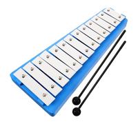 ERINGOGO Note Aluminum Glockenspiel Xylophone for Mallets Beginner Musical Instrument for Portable Lightweight Design to Develop Hand Eye Coordination and Music Sense