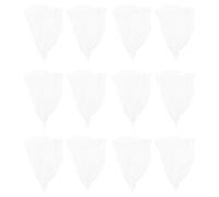 ERINGOGO Nylon Mesh Bags Woven Mesh Storage Bags 100pcs for Crabs and Watermelon Reusable Large White Portable and Practical Produce for Seafood and Grocery Storage