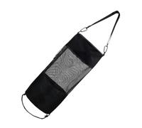 ERINGOGO Outdoor Camping Mesh Trash Bag Windproof Portable Waste Pouch for Boat Kayak Black Rubbish Storage Bag for Hiking and Outdoor Use