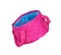 ERINGOGO Outdoor Folding Basin Portable Water Container for Camping Hiking Travel Tear-resistant Collapsible Bucket with Reinforced Sewing and Strong Handles Multipurpose Wash Random Color